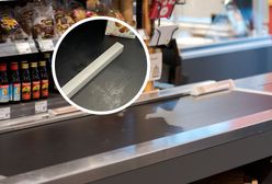 Połóż na taśmie w tej pozycji. Klient pokazał sprytny sposób