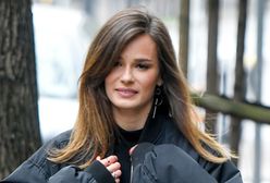 Natalia Szroeder cała w czerni. Stylizacja jakby od niechcenia, a wyszło świetnie