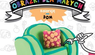 Obrazki dla małych (#4). Obrazki dla małych. Koloruję dom.