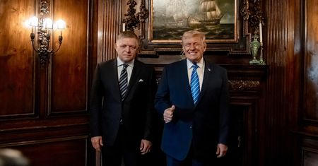 Fico miał być zszokowany stanem Trumpa. "Postradał zmysły"