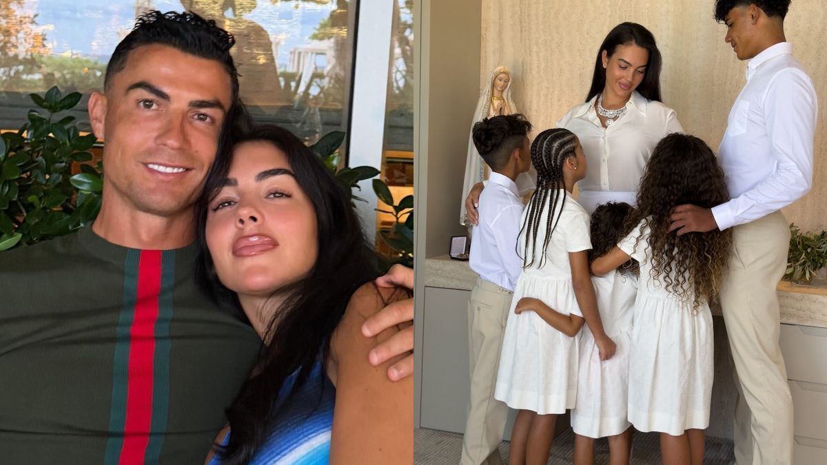 Georgina Rodriguez adoptowała dzieci Cristiano Ronaldo!