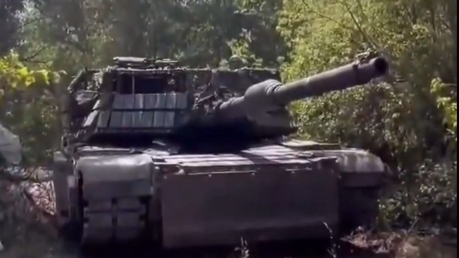 Zmodyfikowany czołg M1A1 Abrams w rękach Ukraińców
