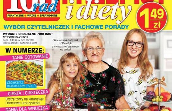 „100 rad. Przepisy i diety” nowym miesięcznikiem poradnikowym Bauera dla kobiet w wieku 50+