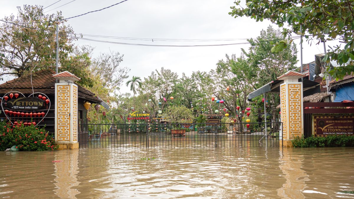 Starożytne miasto Hoi An znalazło się pod wodą