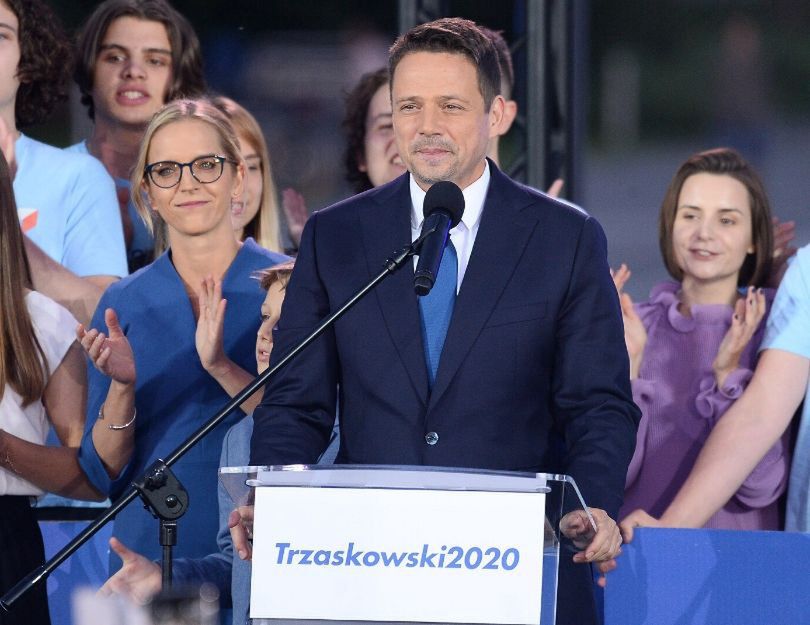 Wieczór wyborczy Rafała Trzaskowskiego