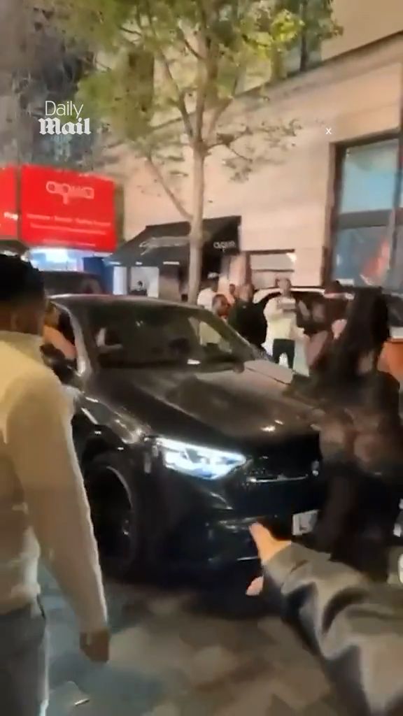 Fragment nagrania z miejsca wypadku