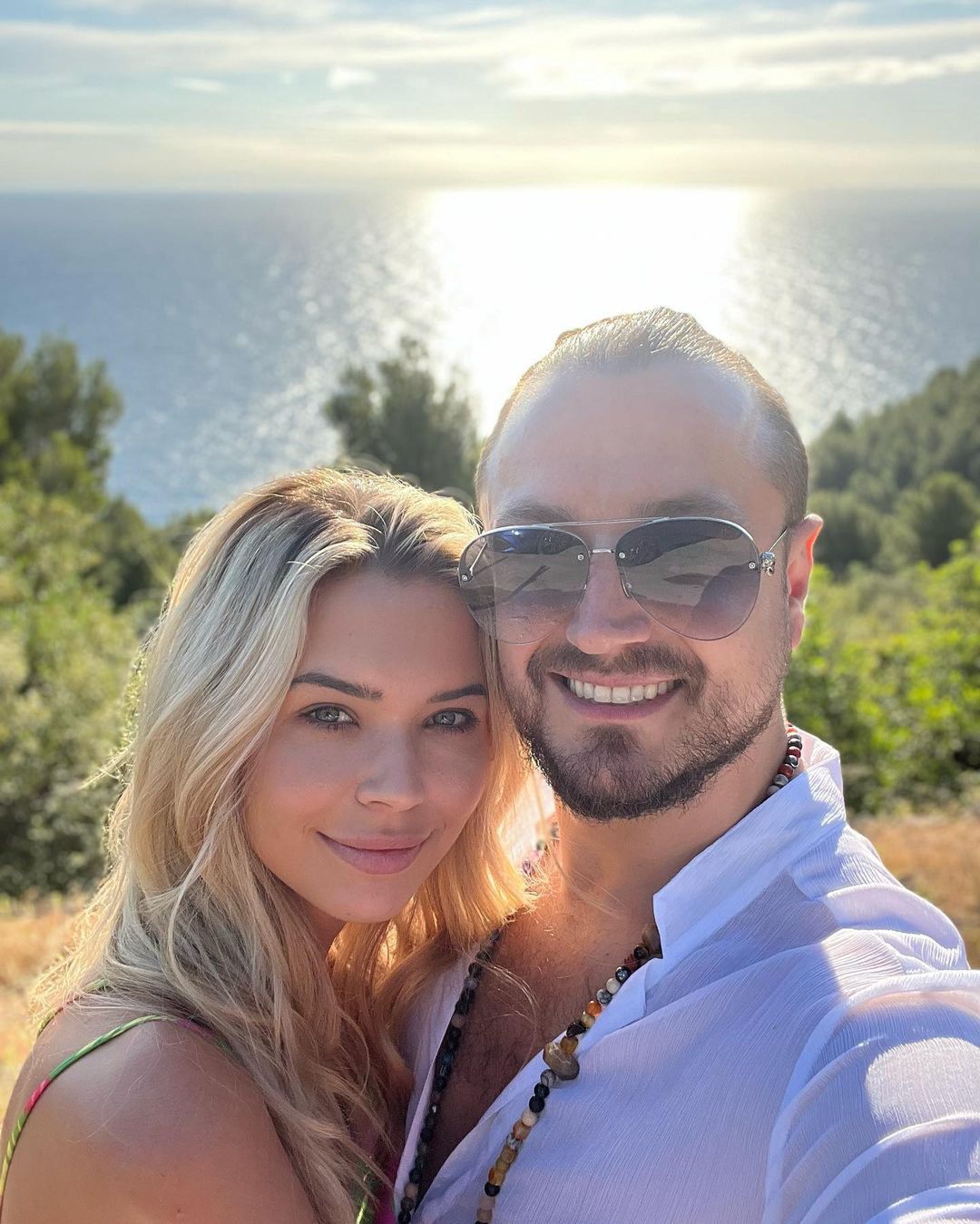 Sandra Kubicka i Baron dokazują na wakacjach. Spędzali upojne chwile na Majorce 