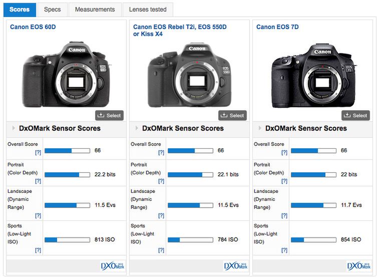 W przypadku Canona, jakość zdjęć z porównywanych trzech modeli jest niemal identyczna. Tu powinniśmy porównać ergonomię i zdecydować czy opłaca nam się za nią dopłacić.