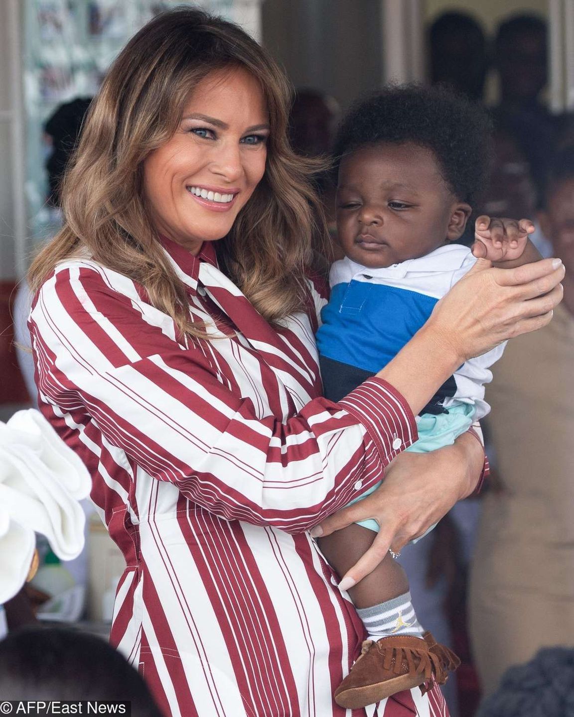 Melania Trump z wizytą w Ghanie