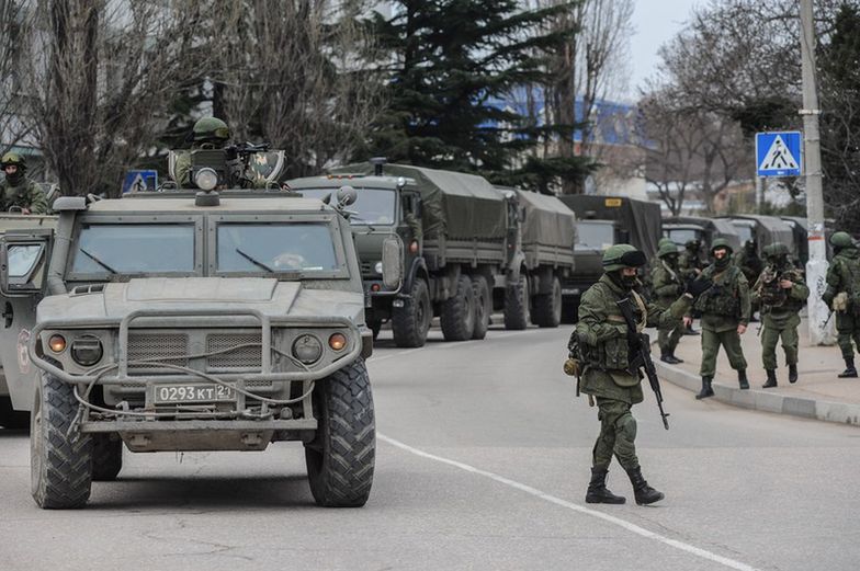 Ukraina: dywersanci na granicy przejmują kontrolę