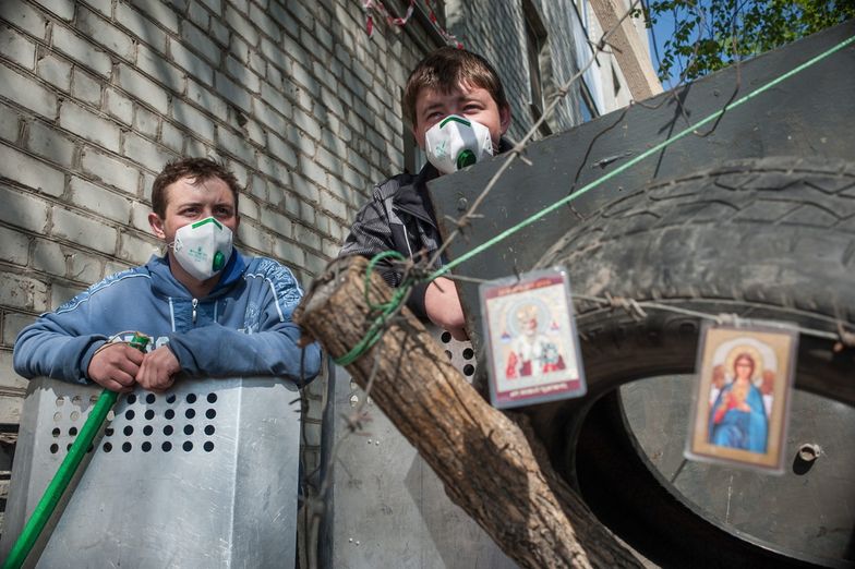 Konflikt na Ukrainie. Polak wśród porwanych w Słowiańsku