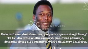 Rewolucja w brazylijskim futbolu była o krok. Pele odrzucił ofertę objęcia reprezentacji