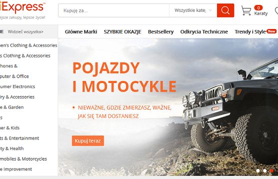 "Tydzień Znanych Marek" na AliExpress