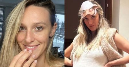 Aleksandra Żebrowska publikuje zdjęcie z czasów ciąży, nawiązując do złośliwości o BRAKU HIGIENY: "Umyta, ubrana, uczesana"