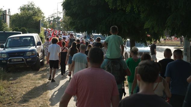 Tłumy kibiców w Mikołajkach