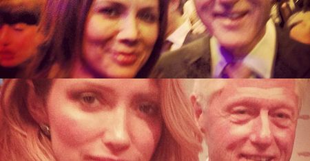Rusin i "Rozz" pozują z... BILLEM CLINTONEM! (FOTO)