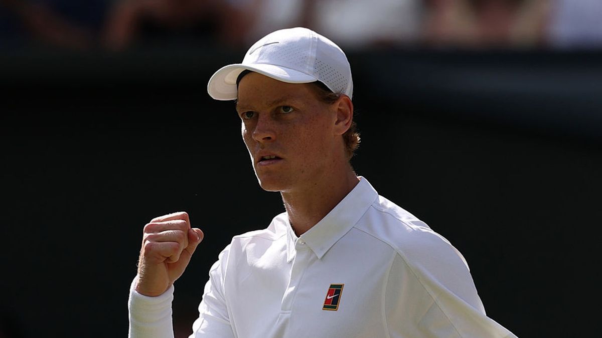 Getty Images / Julian Finney / Na zdjęciu: Jannik Sinner