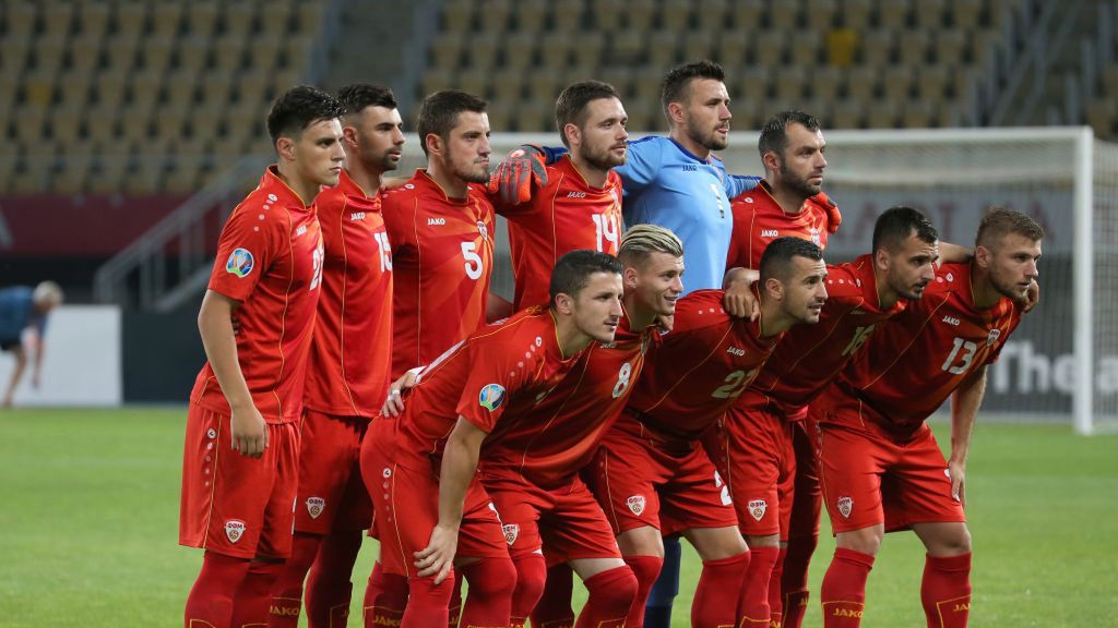 Getty Images / Chris Bauer/SEPA.Media / Na zdjęciu: reprezentacja Macedonii Północnej