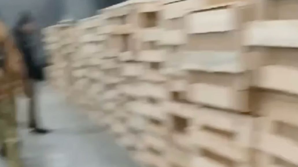 Rosjanin przypadkowo trafił do wojennej kostnicy