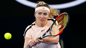 Elina Switolina tłumaczy się z porażki w ćwierćfinale Australian Open. Narzekała na kontuzję