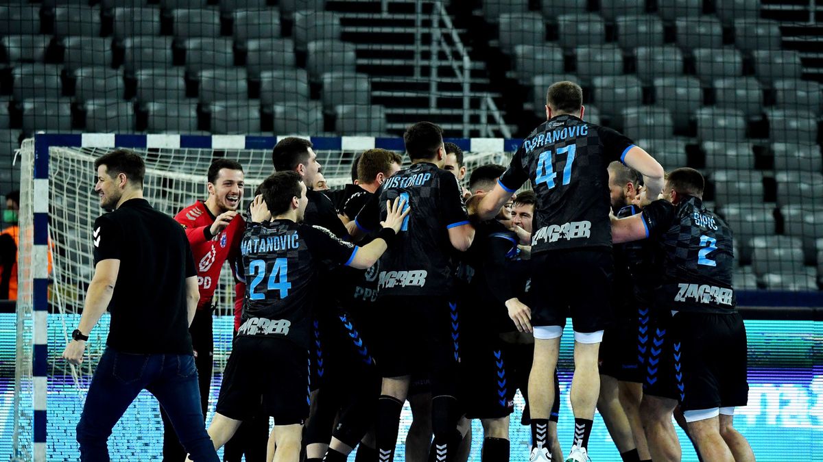 Getty Images / Marko Lukunic / Na zdjęciu: radość szczypiornistów MOL-Pick Szeged