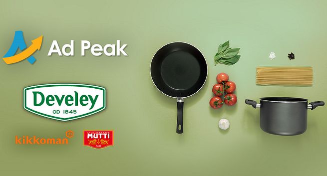 AdPeak wygrywa przetarg na obsługę marek Develey, Kikkoman oraz Mutti