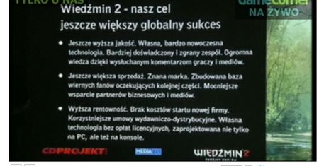 Oglądaj z nami konferencję prasową CD Projektu