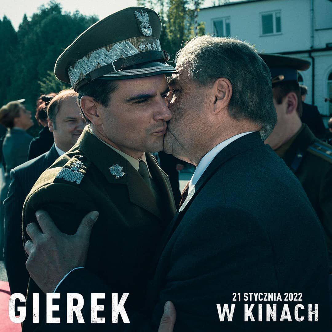 Antoni Pawlicki i Cezary Żak w filmie Gierek
