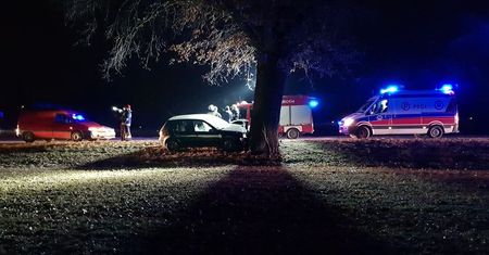 Poważny wypadek pod Wyrzyskiem. Ranne 4-miesięczne dziecko