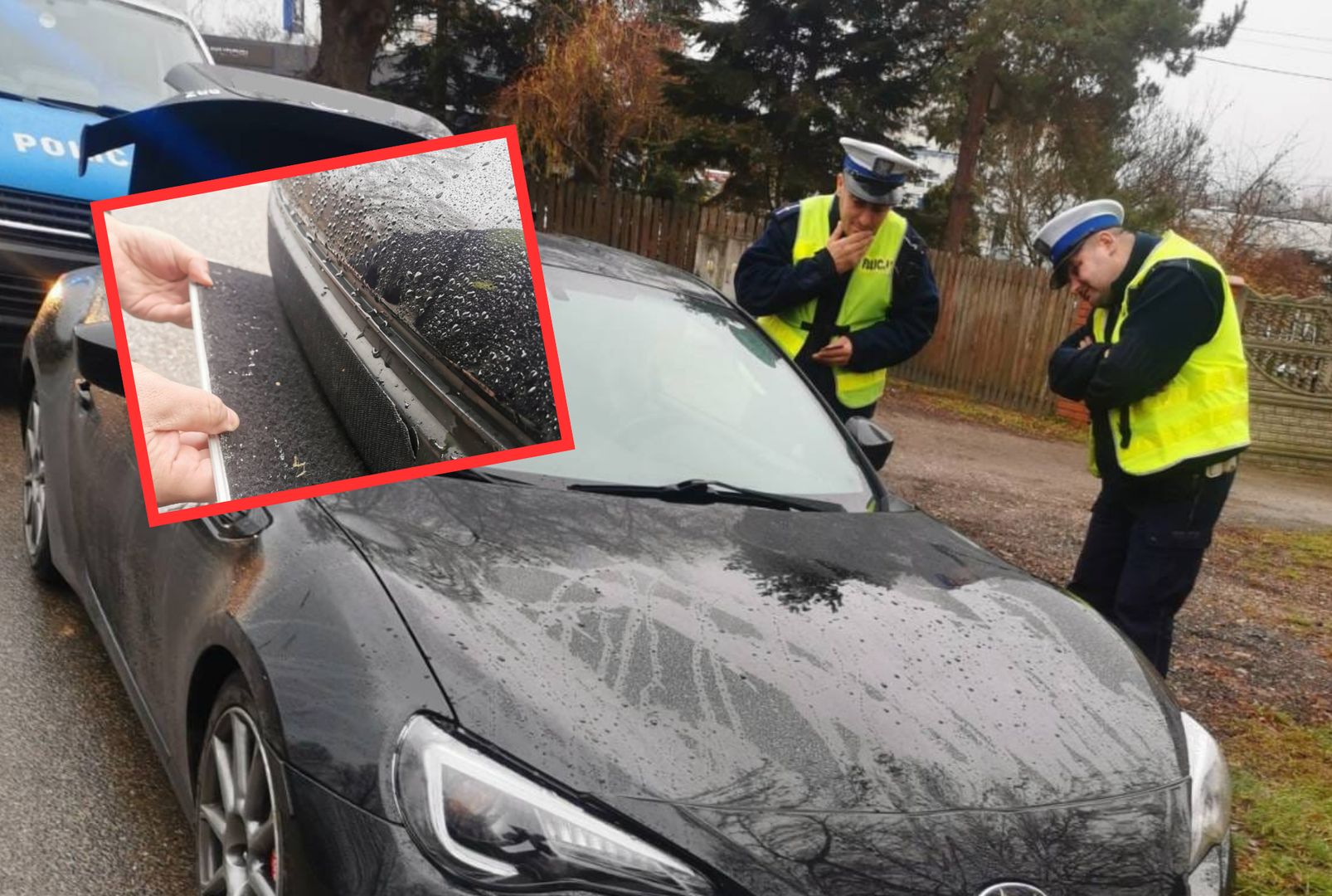 Tak zamontował rejestrację. 19-latek z Radomia dostał srogą karę za driftowanie