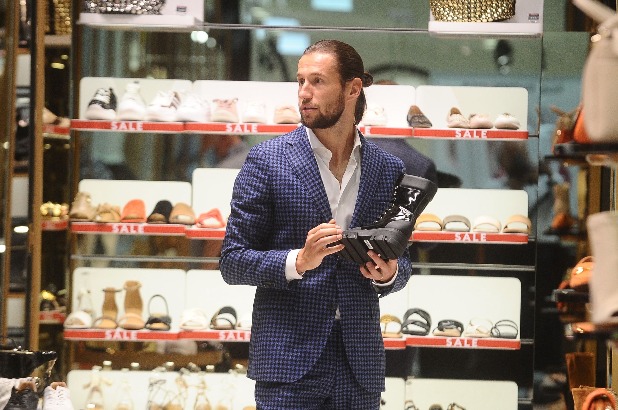 Grzegorz Krychowiak na zakupach 