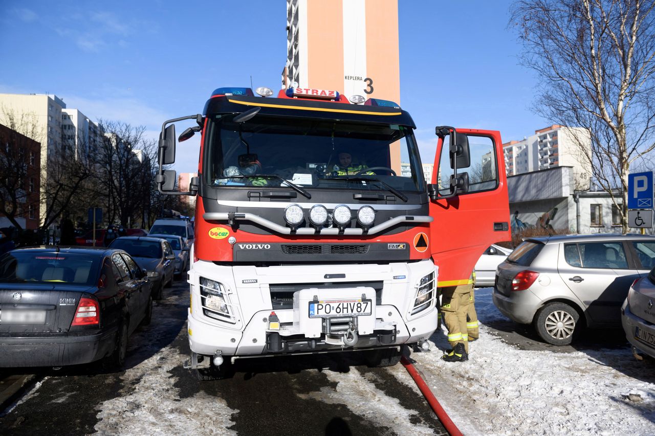 Wrocław. Pożar kamienicy w pobliżu Rynku. Dwie osoby poszkodowane