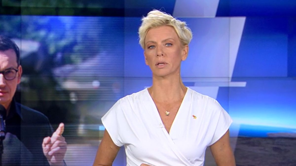 Anita Werner prowadziła "Fakty" 13.08.2023
