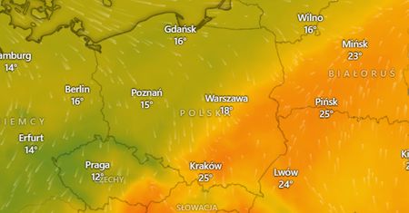 Polska podzielona. Idzie załamanie pogody