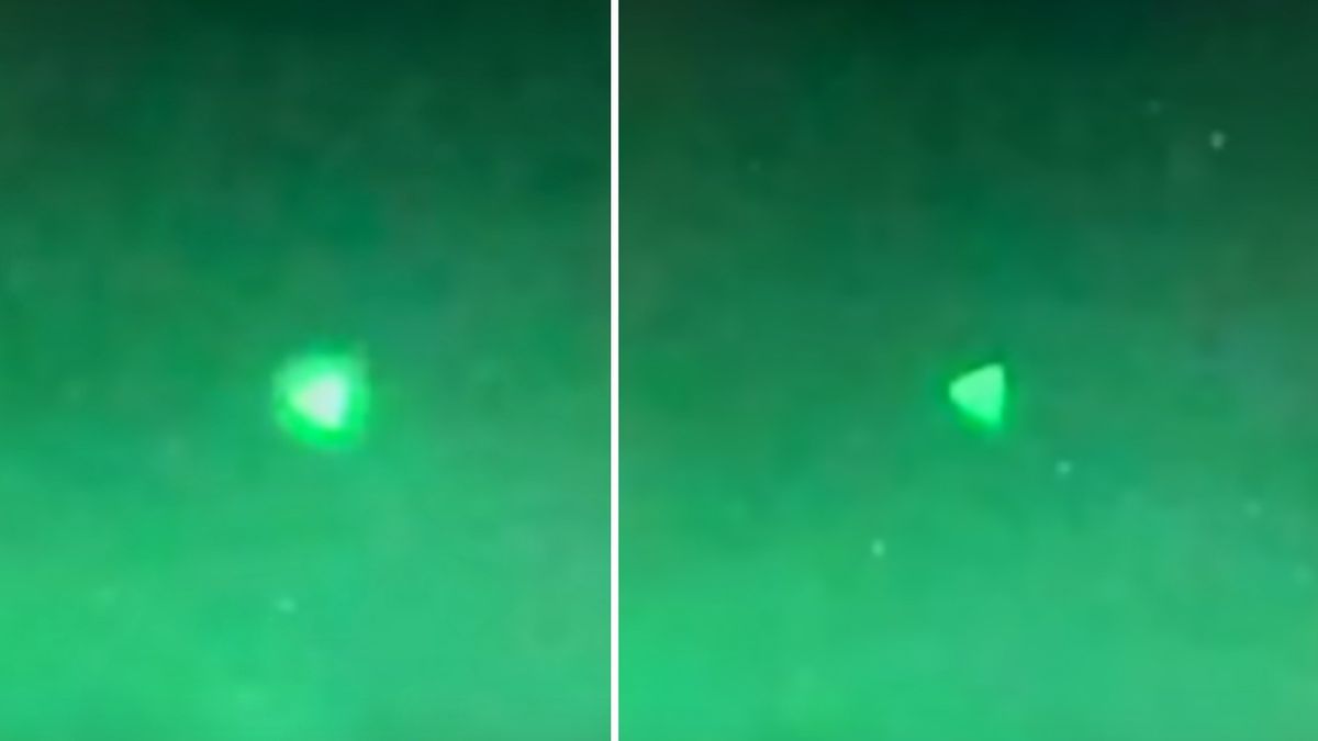 Nad okrętem amerykańskiej marynarki wojennej zaobserwowano niezidentyfikowany obiekt latający