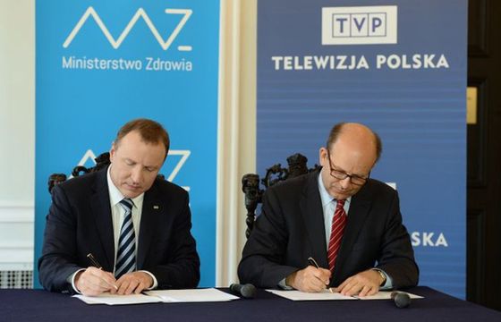 Na antenach TVP będzie więcej treści prozdrowotnych