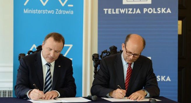 Na antenach TVP będzie więcej treści prozdrowotnych