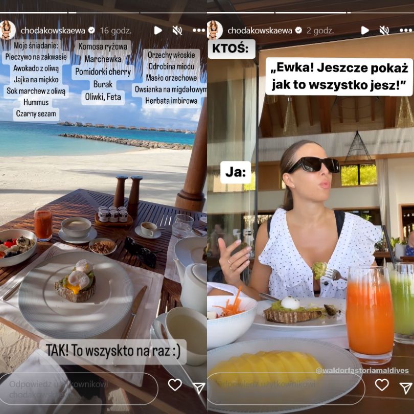 Ewa Chodakowska świętuje rocznicę ślubu z mężem na Malediwach