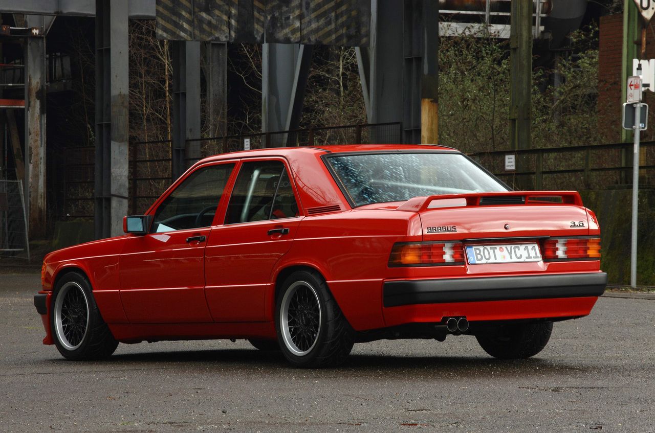 BRABUS 190E 3.6S (W201) 1989 – OK. 295000 PLN – NIEMCY