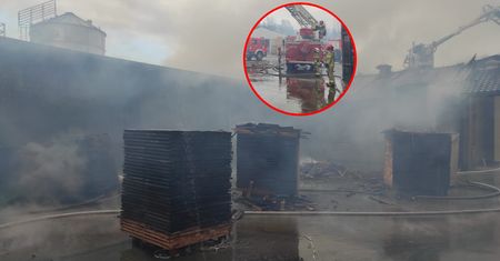 Wielki pożar na Podkarpaciu. Trudna akcja gaśnicza