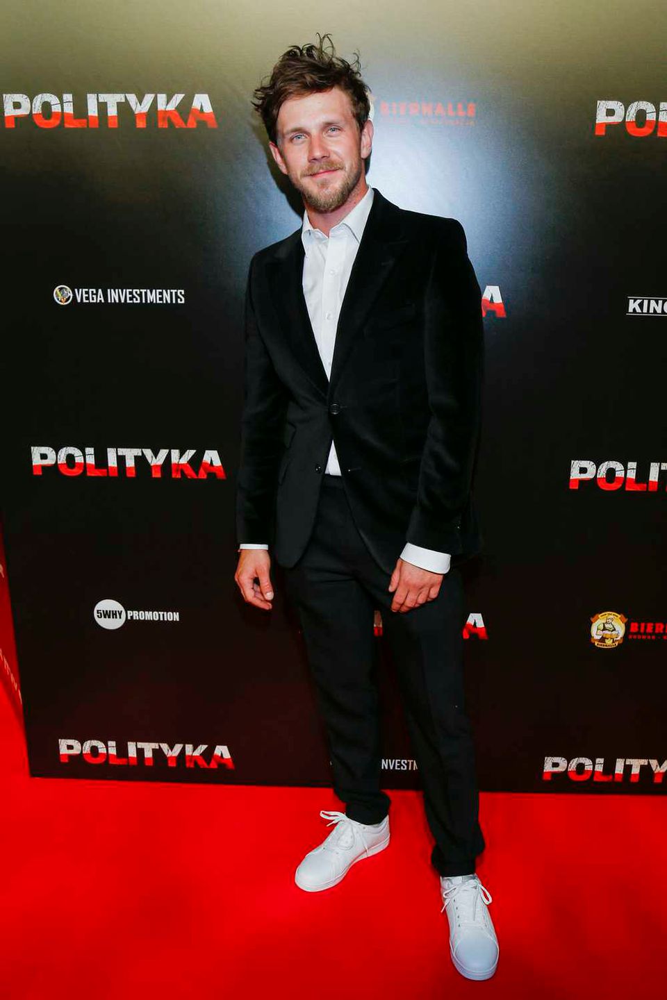 Antoni Królikowski - premiera filmu Polityka