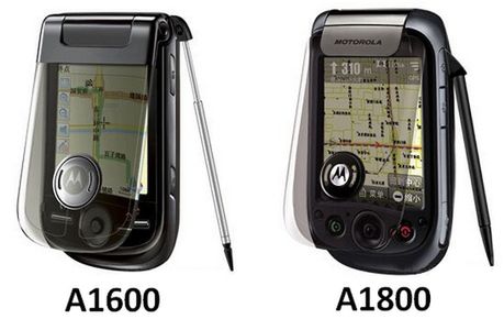 Motorola MING A1600 i A1800 oficjalnie
