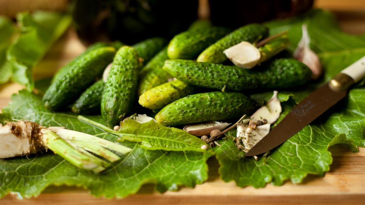 Ogórki małosolne - Pyszności; źródło: Adobe