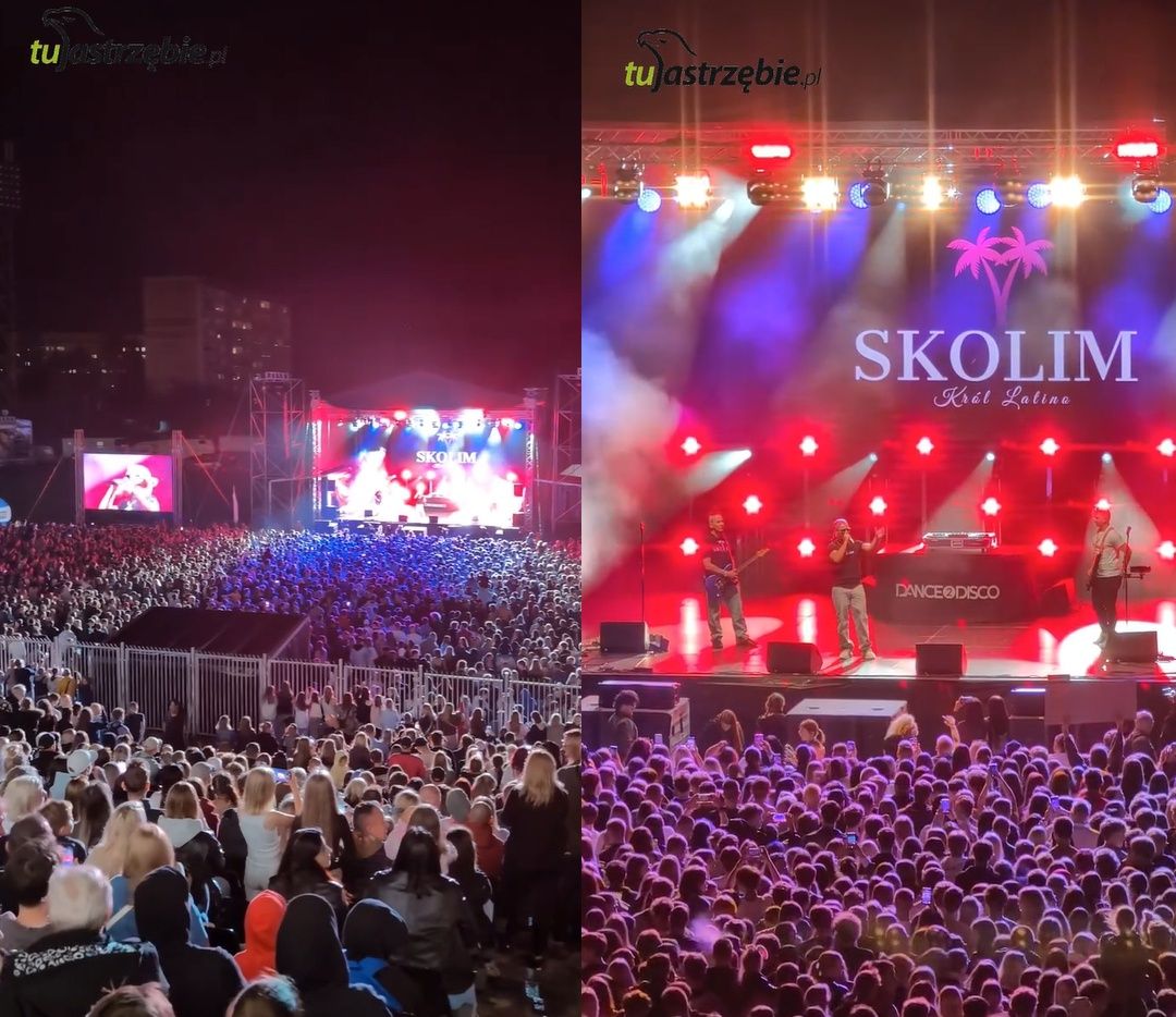 Tłumy na koncercie Skolima