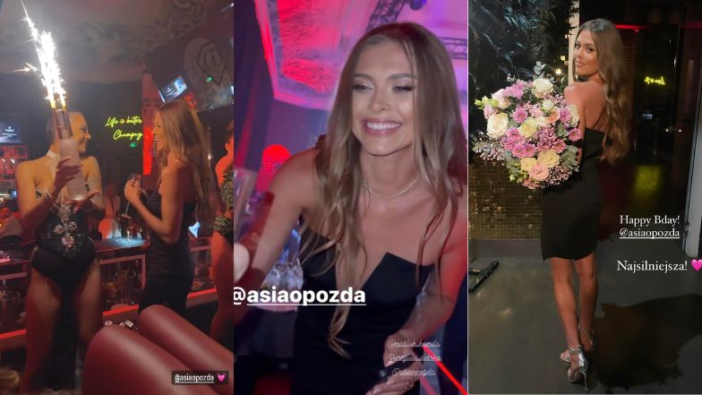Tak wyglądała urodzinowa impreza Joanny Opozdy