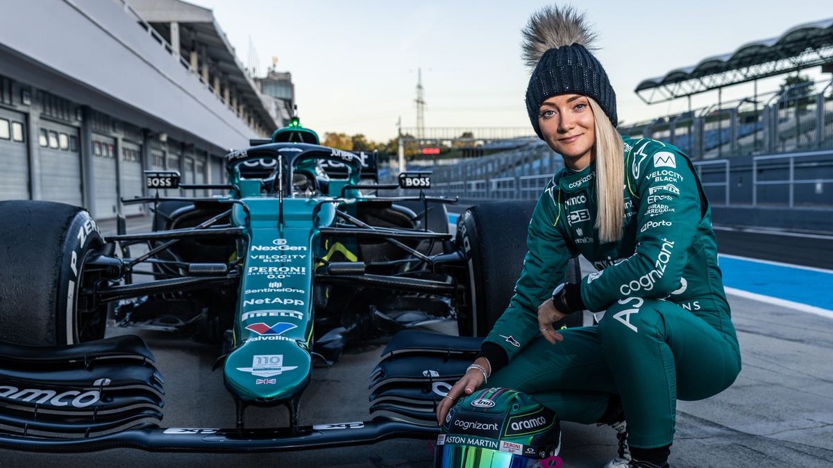 Materiały prasowe / Aston Martin / Na zdjęciu: Jessica Hawkins