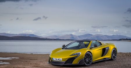 McLaren 675LT Spider na nowych zdjęciach