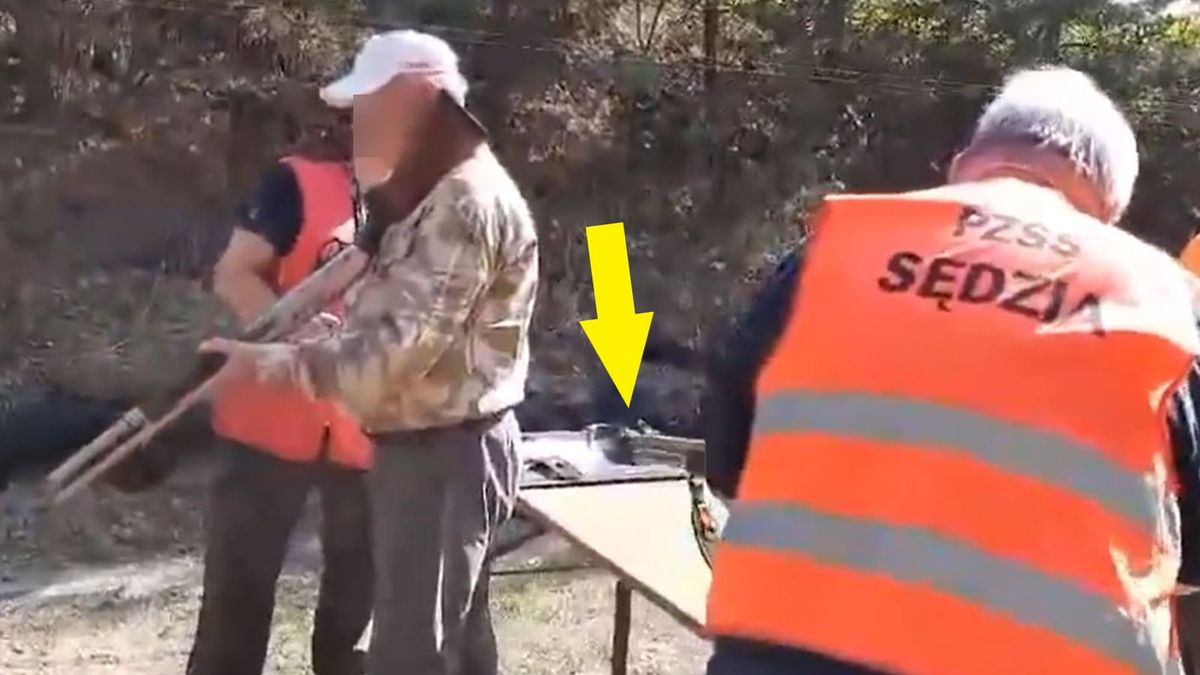 Buckarobanza / Moment nieszczęśliwego wypadku na strzelnicy