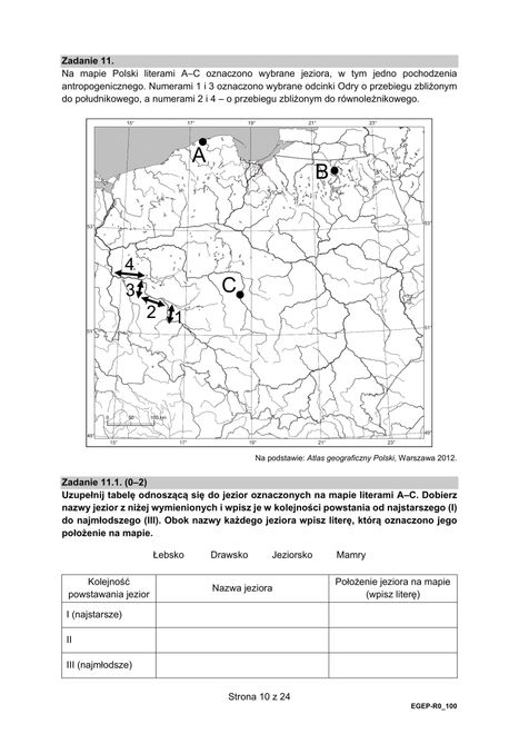 Matura 2021 z geografii. Arkusze CKE