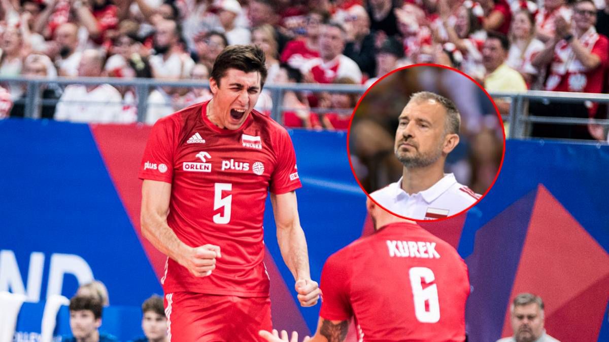 Zdjęcie okładkowe artykułu: WP SportoweFakty / Michał Mieczkowski oraz Krzysztof Porębski / Na zdjęciu: Łukasz Kaczmarek, w kółku Nikola Grbić